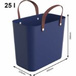 Borsa tote stile ALBULA da 25 litri - Mpets - Blu Iris - immagine 3