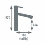 Miscelatore lavello MANDALAY cromo - immagine 2