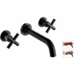 Miscelatore lavabo a parete ROUSSEAU + scatola nera - immagine 3