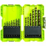 Scatola impilabile RYOBI 19 Trapano HSS in metallo da 2 a 10 mm