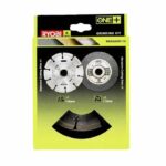 RYOBI 1 lama diamantata e 5 dischi da taglio 115 mm - RAK6AGD115