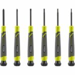Set di 6 cacciaviti di precisione - RYOBI - SL1, SL2, SL3, PH1, PH0, SL2