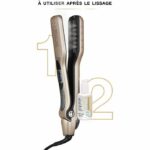SAINT ALGUE 3992 - Scatola Demeliss Titanium: piastra Steam + trattamento Elixir Ritual shine 50ml - 150°C a 230°C - Auto stop - immagine 6