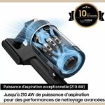Samsung Jet 95 Complete - Aspirapolvere senza fili - 210 airwatt - 2,5 kg - 3 spazzole motorizzate - immagine 5