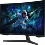 Schermo PC - SAMSUNG - ODYSSEY G55C - 27 165Hz - Pannello VA - 1 ms - HDMI / DisplayPort - immagine 2