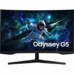 Schermo PC - SAMSUNG - ODYSSEY G55C - 27 165Hz - Pannello VA - 1 ms - HDMI / DisplayPort
