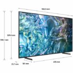 Samsung TQ43Q60D - TV QLED 43" (109 cm) - 4K UHD 3840x2160 - Quantum HDR - Smart TV - Hub di gioco - 3xHDMI - Wi-Fi