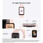 Bracciale connesso SAMSUNG Galaxy Fit 3 rosa - immagine 2