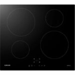 SAMSUNG NZ64M3NM1BB / UR Piano cottura a induzione - 4 zone - 7200 W - L59 x D57 cm - Rivestimento in vetro - Nero