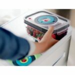 BOSCH 1x box sottovuoto con vassoio raccogligocce (1,0 l) - 3 sacchetti per congelatore (1,2 l) - 3 sacchetti per congelatore (3,8 l) -500 bar - immagine 4