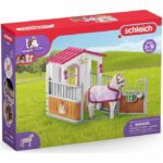 SCHLEICH - Box con cavalla lusitana - 42368 - Gamma Horse Club - immagine 2