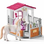 SCHLEICH - Box con cavalla lusitana - 42368 - Gamma Horse Club - immagine 5
