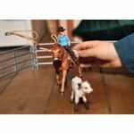 Schleich - Team Cowboy e il loro lassos - 42577 - Farm World Range - immagine 3