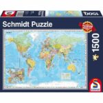 Puzzle planisfero, 1500 pezzi - immagine 2