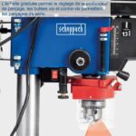 SCHEPPACH - Trapano a colonna 16 mm 500 W con laser a croce e morsa inclusa - DP16VLS - immagine 4