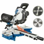 Scheppach 216mm Radiale Tab Saw + 2nd Blades (48 denti e 60 denti) - HM216