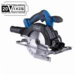 Sega circolare - SCHEPPACH - 20V IXES - 165mm - taglio max 53mm/90° - 4300 giri/min - senza batteria né caricabatterie - C-HCS165-X