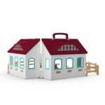SCHLEICH 42703 Horse Club Set stalla trasportabile, da 4 anni - immagine 2