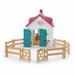 SCHLEICH 42703 Horse Club Set stalla trasportabile, da 4 anni - immagine 6