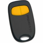 Telecomando 2 canali - SCS SENTINEL - SimplyControl - Giallo, portata 40m, frequenza 433,92 MHz, batteria al litio CR2032 inclusa - immagine 2