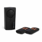 Kit ricevitore radio universale SCS SENTINEL - 12/24V - Con 2 telecomandi tasti arancioni - Kit RadioGate