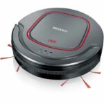 SEVERIN RB7025 Robot aspirapolvere, batteria al litio 12,8 V, 90 min. tempo di funzionamento, circa 100 m2, Silenzioso: 65 dB, Slim: 7 cm di altezza