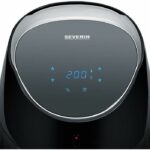 Multiforno ad aria calda SEVERIN FR2445 XXL: 5L - Friggitrice oil-free - 8 programmi - termostato regolabile - display LED - nero / i - immagine 2