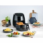 Multiforno ad aria calda SEVERIN FR2445 XXL: 5L - Friggitrice oil-free - 8 programmi - termostato regolabile - display LED - nero / i - immagine 3