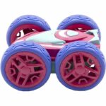 Auto telecomandata - EXOST - 360 Mini Flip Amazon 1:34 - 8 km/h - 10 cm - rosa - 5 anni - immagine 3