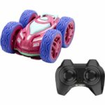 Auto telecomandata - EXOST - 360 Mini Flip Amazon 1:34 - 8 km/h - 10 cm - rosa - 5 anni - immagine 5