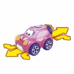 Auto telecomandata - TOOKO - FOLLOW ME - Rosa - Dai 2 anni - Effetti sonori e luminosi - immagine 2