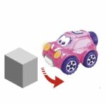 Auto telecomandata - TOOKO - FOLLOW ME - Rosa - Dai 2 anni - Effetti sonori e luminosi - immagine 6