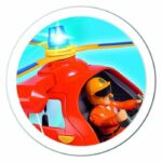 Simba - Sam il Pompiere - Elicottero Wallaby - 1 statuetta e 5 accessori - Funzione suono e luce - immagine 6