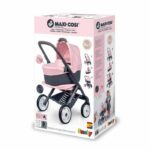 PASSEGGINO MAXI-ACCOGLIENTE + CARROZZINA ROSA - immagine 2