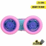 Dickie - Veicolo radiocomandato 16 cm - Flippy Berry Shaker - Rotazione a 360° - Rosa - Batterie incluse - Dai 6 anni in su - immagine 3