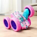 Dickie - Veicolo radiocomandato 16 cm - Flippy Berry Shaker - Rotazione a 360° - Rosa - Batterie incluse - Dai 6 anni in su - immagine 5