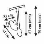 Monopattino pieghevole in legno Frozen 3r - immagine 6