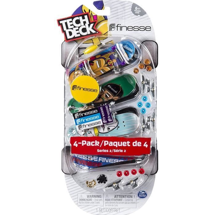 FINGER SKATES PACK x4 Tech Deck (modello casuale)