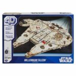 Star Wars - MILLENNIUM FALCON - Modello 4D da costruire - 48 cm - immagine 4
