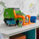 CAMION SPIN MASTER SCHIACCIAMENTO E ROTOLAMENTO ROCKY PAW Patrol - immagine 4