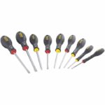 Set di 10 cacciaviti - STANLEY FATMAX - FMHT65439-0 - Elettricista + Meccanico + Phillips + Tester