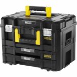 Kit STANLEY FATMAX PRO-STACK da 2 valigette - FMST1-71981 - 2 maniglie - 2 cassetti - 21,5 L