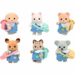 Gli amici della cameretta - SYLVANIAN FAMILIES - 5672 - Scatola di 6 figurine per bambini con accessori - immagine 2