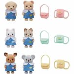 Gli amici della cameretta - SYLVANIAN FAMILIES - 5672 - Scatola di 6 figurine per bambini con accessori - immagine 3