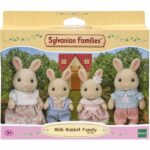 Statuine in miniatura - SYLVANIAN FAMILIES - 5706 - La famiglia dei Conigli Creme