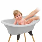 PACCHETTO BAGNO THERMOBABY VASCO 7 IN 1 CHARM GRIGIO - immagine 4