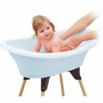 THERMOBABY VASCO 5 IN 1 BLU BLU FLOWER TOB - Made in Francia - immagine 4