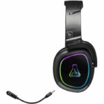 Cuffie da gioco - THE G-LAB - KORP-PROMETHIUM - Wireless + Bluetooth - Compatibile con PC, PS4, XboxOne - Nero - immagine 2