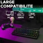 Tastiera da gioco meccanica - THE G-LAB - KEYZ TALLIUM - Rossa - immagine 3