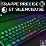 Tastiera da gioco - THE G-LAB - KEYZ-HYDROGEN/FR - Membrana nera al 60%. - immagine 6